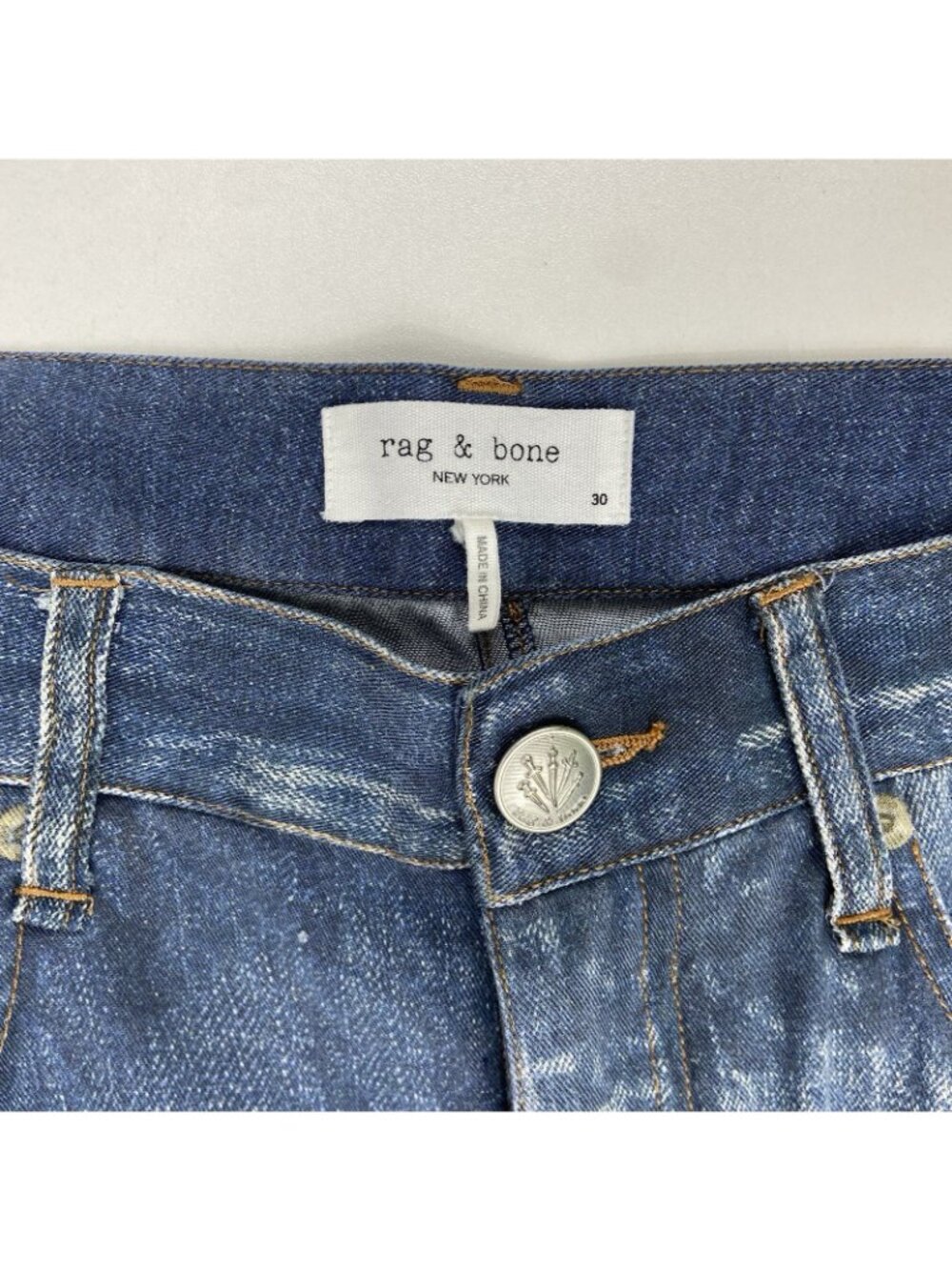 rag & bone Miramar Sz 30 35” Waist Sofie Wide Leg Faux Denim Tencel Ankle Pants - Picture 7 of 10